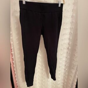 Loft Thick Navy Leggings